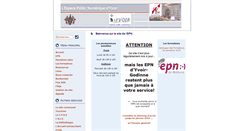 Desktop Screenshot of epn.yvoir.be